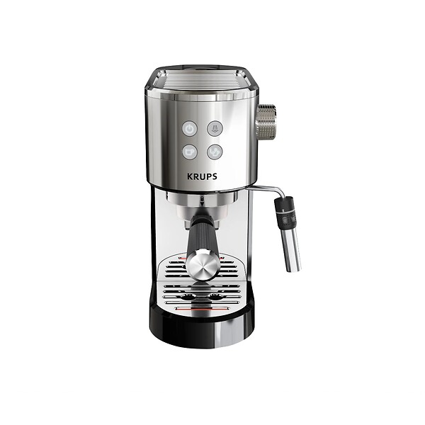 KRUPS - Machine à Expresso 15 Bars Inox/noir - XP444C10 - large
