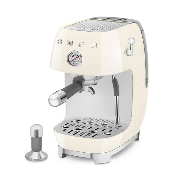 SMEG - Machine à Café Expresso Crème - ECF03CREU - large