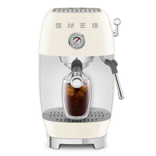 SMEG - Machine à Café Expresso Crème - ECF03CREU - large