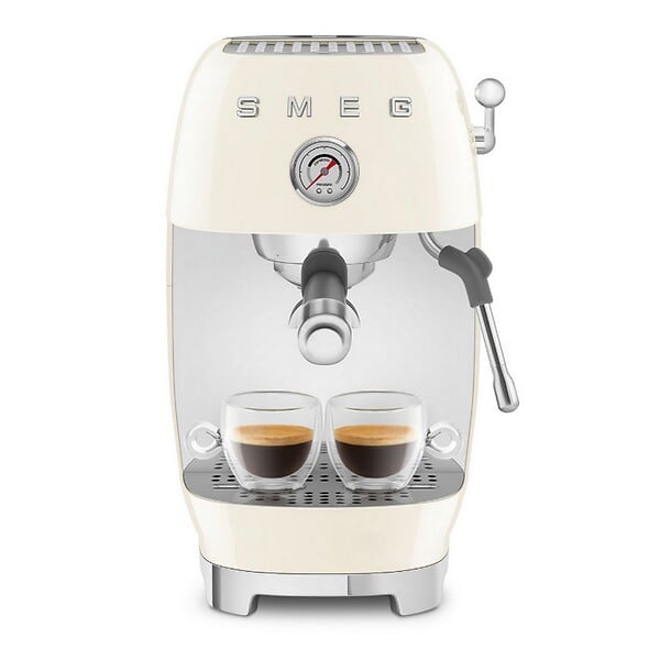 SMEG - Machine à Café Expresso Crème - ECF03CREU - large