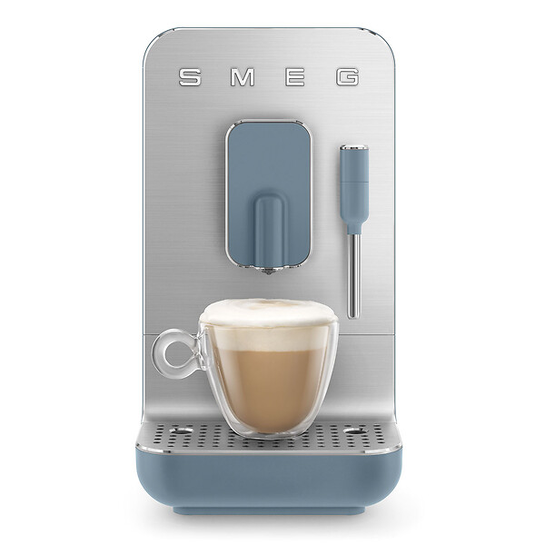 SMEG - Expresso Broyeur Bleu - BCC12SBMEU - large