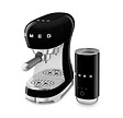 SMEG - Machine à Expresso 15 Bars Noir - ECF12BLEU - vignette