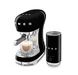 SMEG - Machine à Expresso 15 Bars Noir - ECF12BLEU - vignette