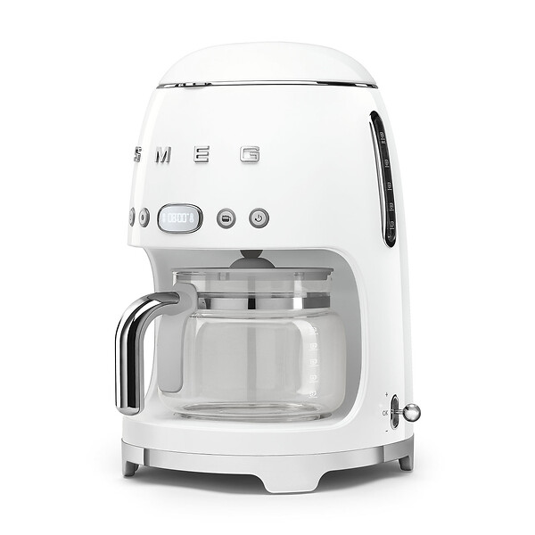 SMEG - Cafetière Filtre Programmable 10 Tasses 1050w Blanc - DCF02WHEU - large