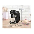BOSCH - Cafetière à Dosettes 1400w Noir - TAS109E - vignette