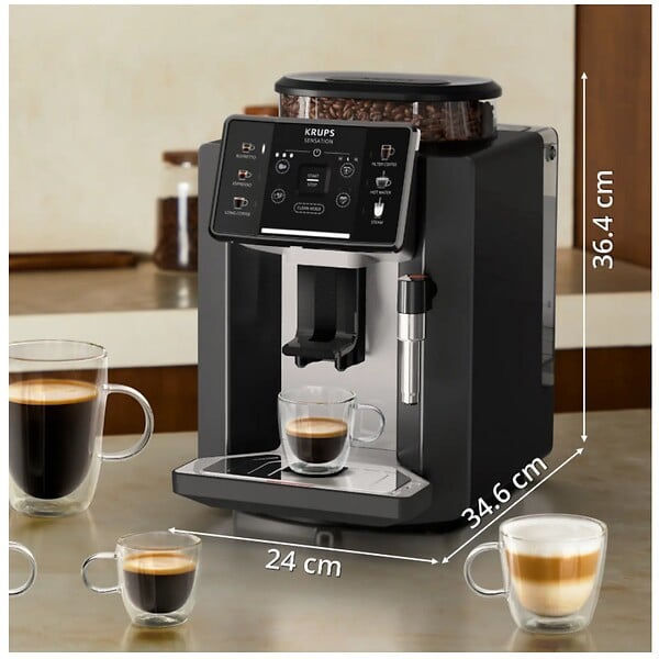 KRUPS - Robot Café 15 Bars Noir - EA910A10 - large