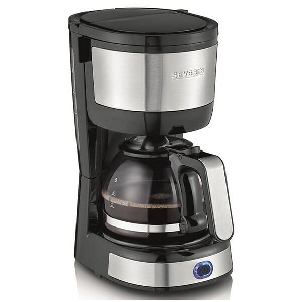 SEVERIN - Cafetière Filtre 4 Tasses 750w Noir/inox - 4808 - large