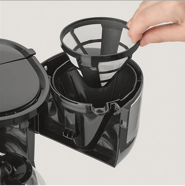 SEVERIN - Cafetière Filtre 4 Tasses 750w Noir/inox - 4808 - large