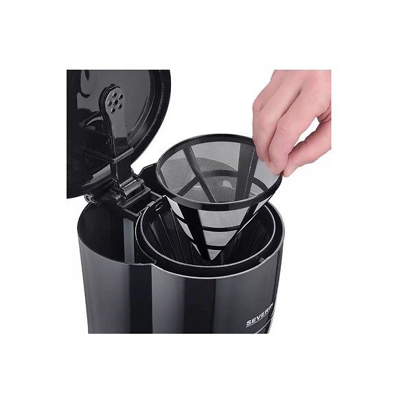 SEVERIN - Cafetière Filtre 10 Tasses 900w Noir - KA4320 - large