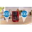 BOSCH - Cafetière Filtre 15 Tasses 1200w Rouge/noir - TKA2M114 - vignette