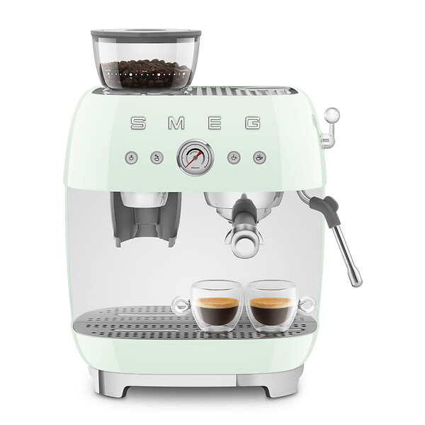 SMEG - Machine à Expresso Avec Broyeur 20 Bars Vert D'eau - EGF03PGEU - large