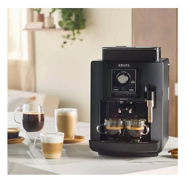 KRUPS - Robot Café 15 Bars Noir - EA4008E0 - large