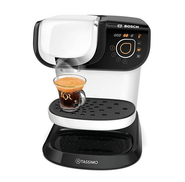 BOSCH - Cafetière à Dosettes 3.3bars 1300w Blanc - TAS6504 - large