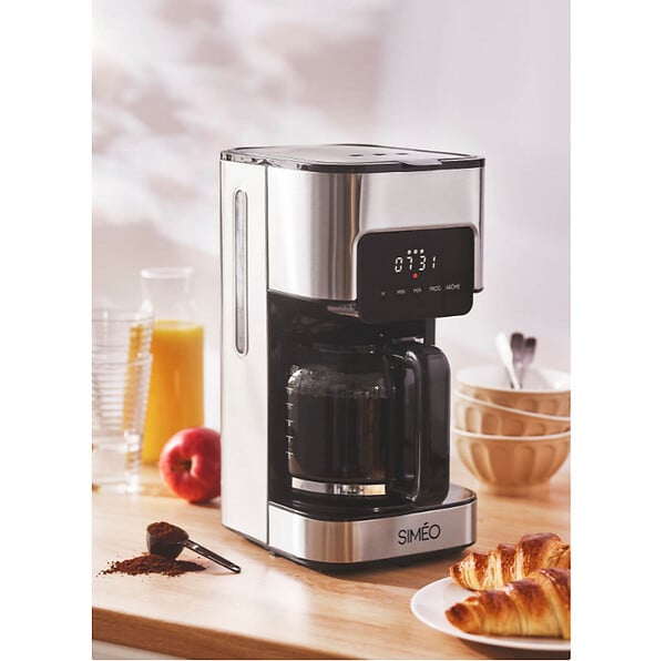 SIMEO - Cafetière Filtre Programmable 15 Tasses 1000w - CFP210 - large