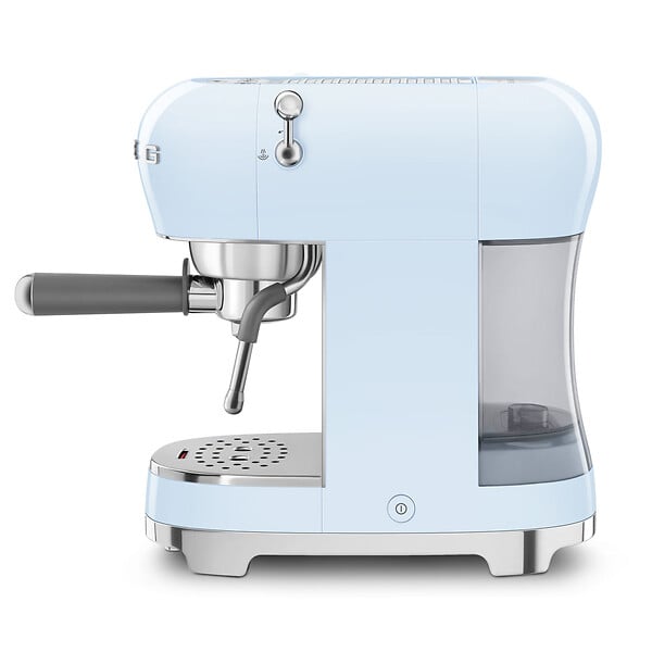 SMEG - Machine à Expresso 15 Bars Bleu Azur - ECF02PBEU - large