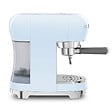 SMEG - Machine à Expresso 15 Bars Bleu Azur - ECF02PBEU - vignette