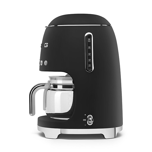 SMEG - Cafetière Filtre Programmable 10 Tasses 1050w Noir Mat - DCF02BLMEU - large