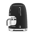 SMEG - Cafetière Filtre Programmable 10 Tasses 1050w Noir Mat - DCF02BLMEU - vignette
