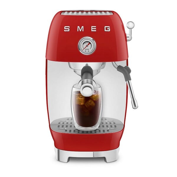 SMEG - Robot Café 15 Bars Rouge - ECF03RDEU - large