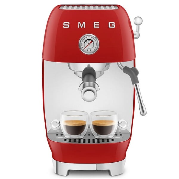 SMEG - Robot Café 15 Bars Rouge - ECF03RDEU - large
