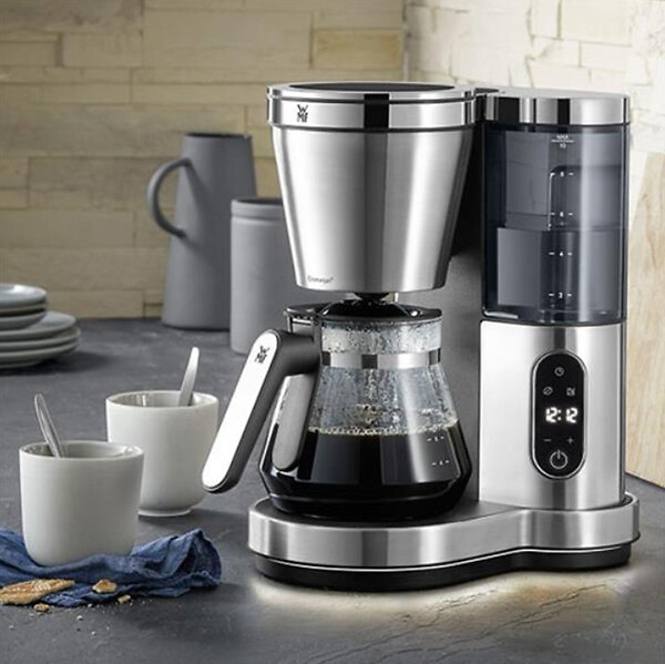 WMF - Cafetière Programmable 10 Tasses 1000w Inox/noir - 412320011 - large