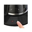 MOULINEX - Cafetière Filtre 1.2l 15 Tasses 1000w Noir - FG5S0DE0 - vignette