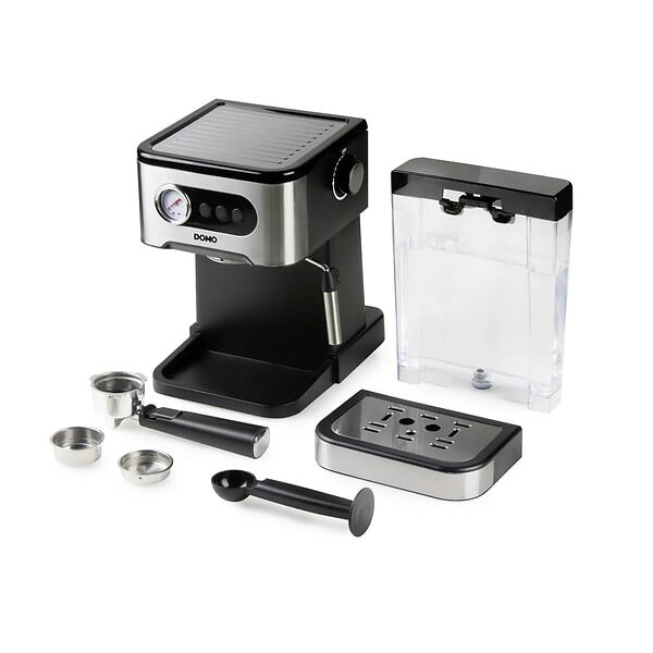 DOMO - Machine à Espresso 20 Bars Noir - DO1138K - large