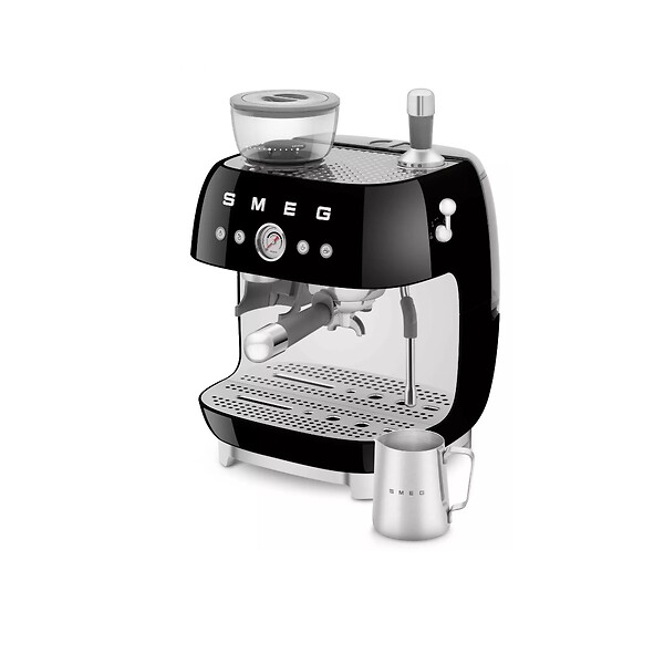 SMEG - Robot Café 20 Bars Noir - EGF03BLEU - large