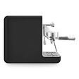 SMEG - Machine à Expresso 15 Bars Inox  Noir - EMC02BLMEU - vignette