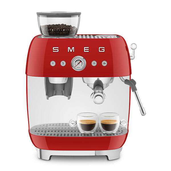 SMEG - Robot Café 20 Bars Rouge - EGF03RDEU - large