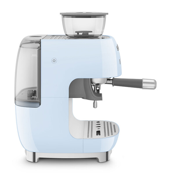 SMEG - Machine à Expresso Avec Broyeur 20 Bars Bleu - EGF03PBEU - large