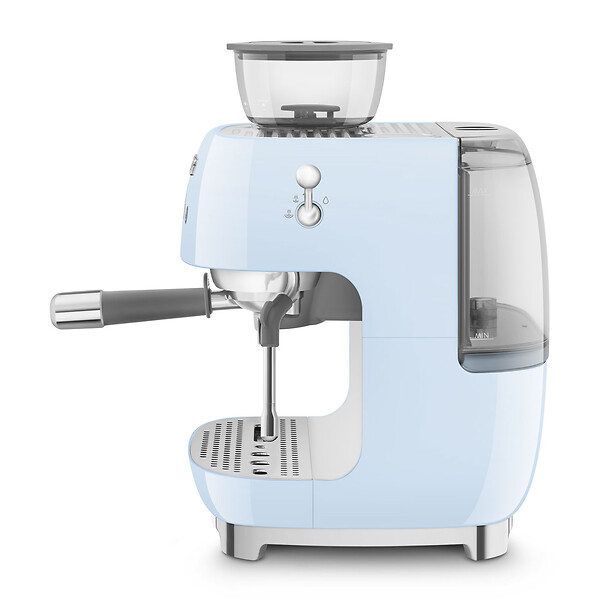 SMEG - Machine à Expresso Avec Broyeur 20 Bars Bleu - EGF03PBEU - large
