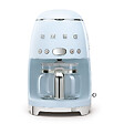 SMEG - Cafetière Filtre Programmable 10 Tasses 1050w Bleu Azur - DCF02PBEU - vignette