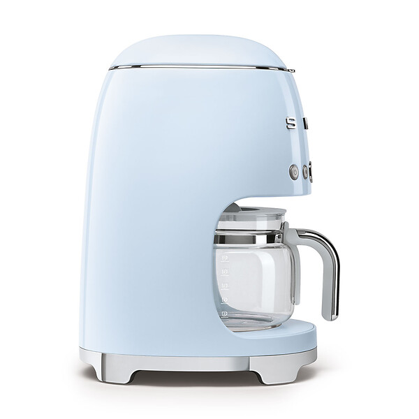 SMEG - Cafetière Filtre Programmable 10 Tasses 1050w Bleu Azur - DCF02PBEU - large