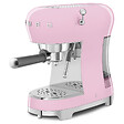 SMEG - Machine à Expresso 15 Bars Rose - ECF02PKEU - vignette