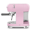 SMEG - Machine à Expresso 15 Bars Rose - ECF02PKEU - vignette