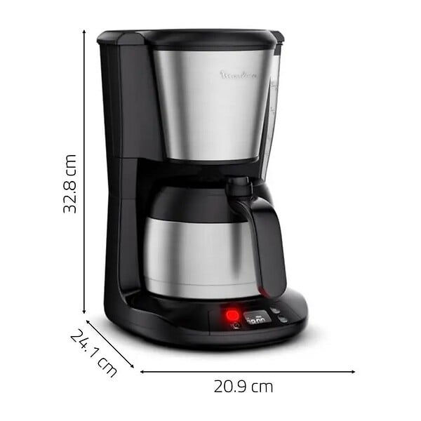 MOULINEX - Cafetière Filtre 0.9l 8 Tasses - FT5S2DE0 - large