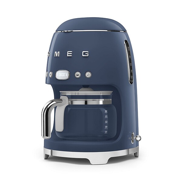 SMEG - Cafetière Filtre Programmable 10 Tasses 1050w Navy Blue - DCF02NBEU - large