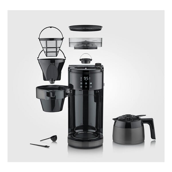 SEVERIN - Cafetière Filtre Isotherme 8 Tasses 900w Noir - 4831 - large