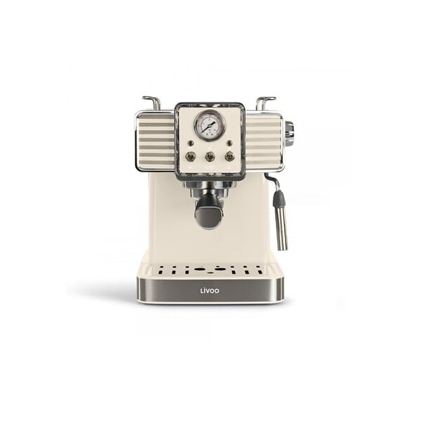 LIVOO - Machine à Expresso 15bars Crème - DOD174C - large