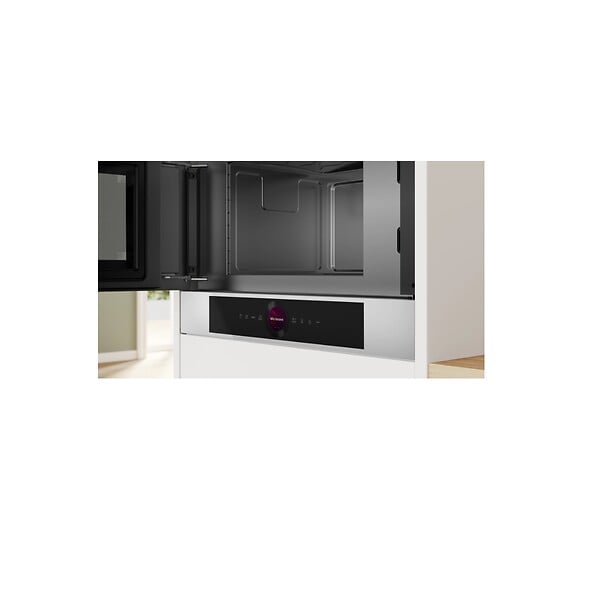 BOSCH - Micro-ondes Solo Encastrable 21l 900w Blanc - BFL7221W1 - large