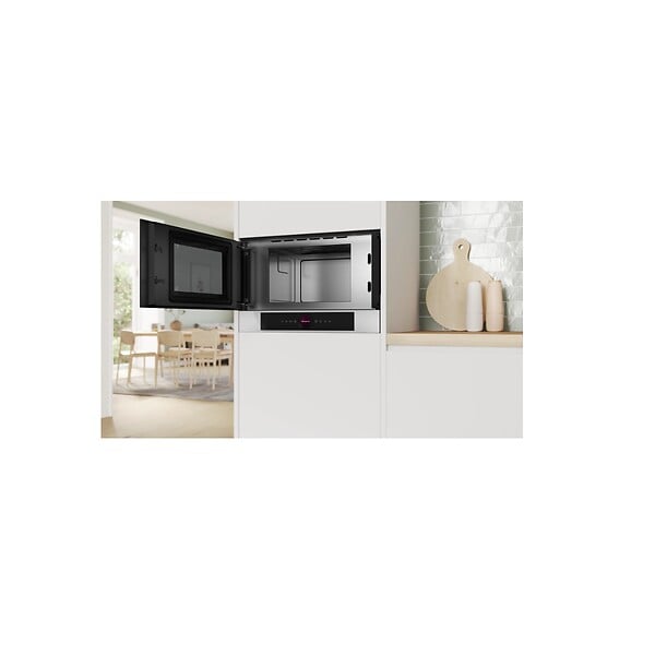 BOSCH - Micro-ondes Solo Encastrable 21l 900w Blanc - BFL7221W1 - large