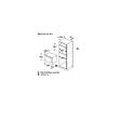 BOSCH - Micro-ondes Solo Encastrable 21l 900w Blanc - BFL7221W1 - vignette