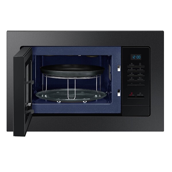 SAMSUNG - Micro-onde Gril Encastrable 20l 1100w Noir - MG20A7013CB - large