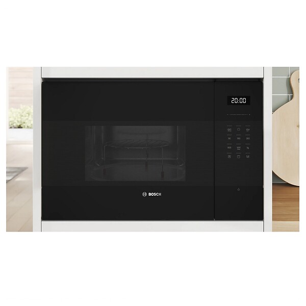 BOSCH - Micro-ondes Gril Encastrable 25l 900w Noir - BEL554MB2 - large
