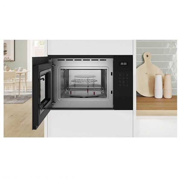 BOSCH - Micro-ondes Gril Encastrable 25l 900w Noir - BEL554MB2 - large