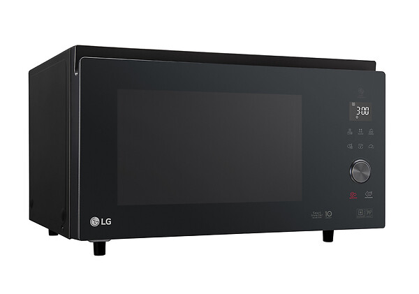 LG - Micro-ondes Combiné 39l 1100w Noir - MJ3965BPS - large