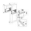 WHIRLPOOL - Micro-ondes Solo 22l 1300w Encastrable Noir - MBNA900X - vignette