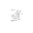 BOSCH - Micro-ondes Solo Encastrable 21l 900w Noir - BFL7221B1 - vignette