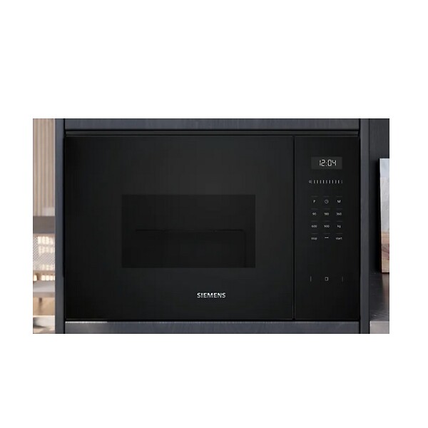 SIEMENS - Micro-ondes Encastrable 25l 1450w Noir - BE555LMB1 - large